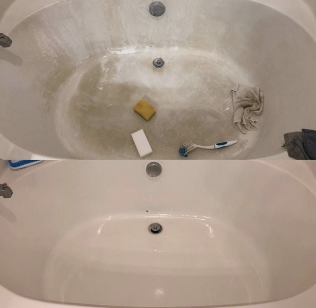 How to Clean Bathtub Grime with Bar Keepers Friend