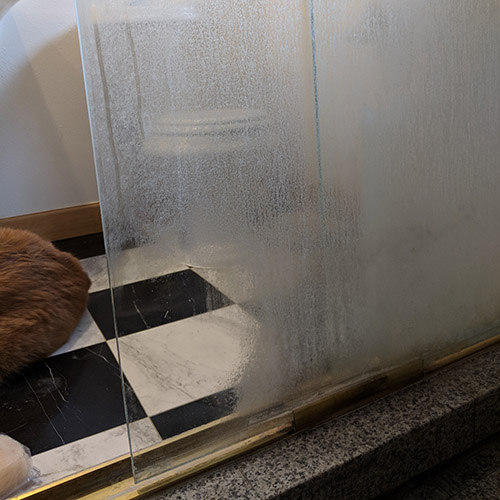 How To Clean A Hard Water Stained Shower Door Bar Keepers