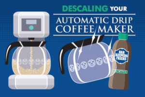 How to Descale a Coffee Maker button