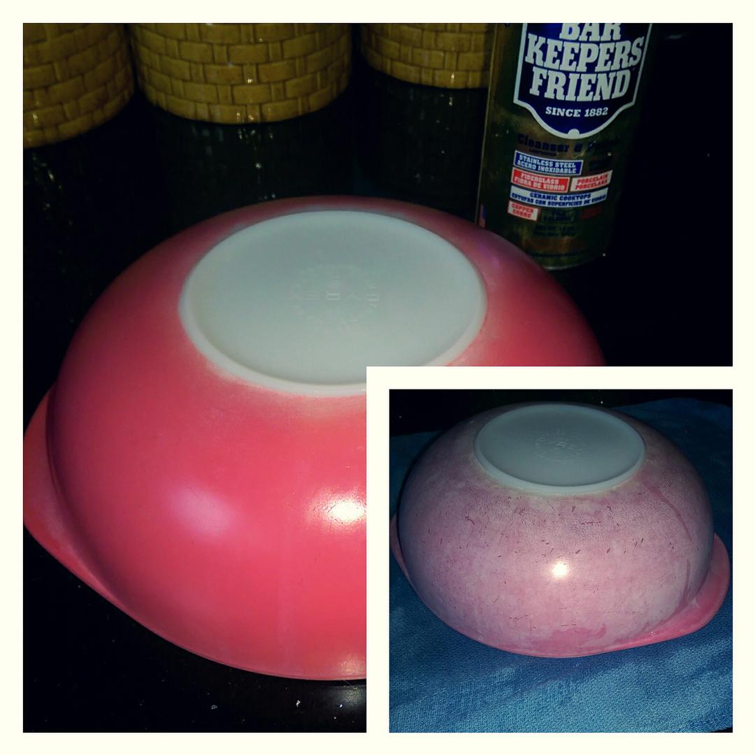 How to Remove Scuff Marks from Pyrex and Vintage Glass Cookware Bar