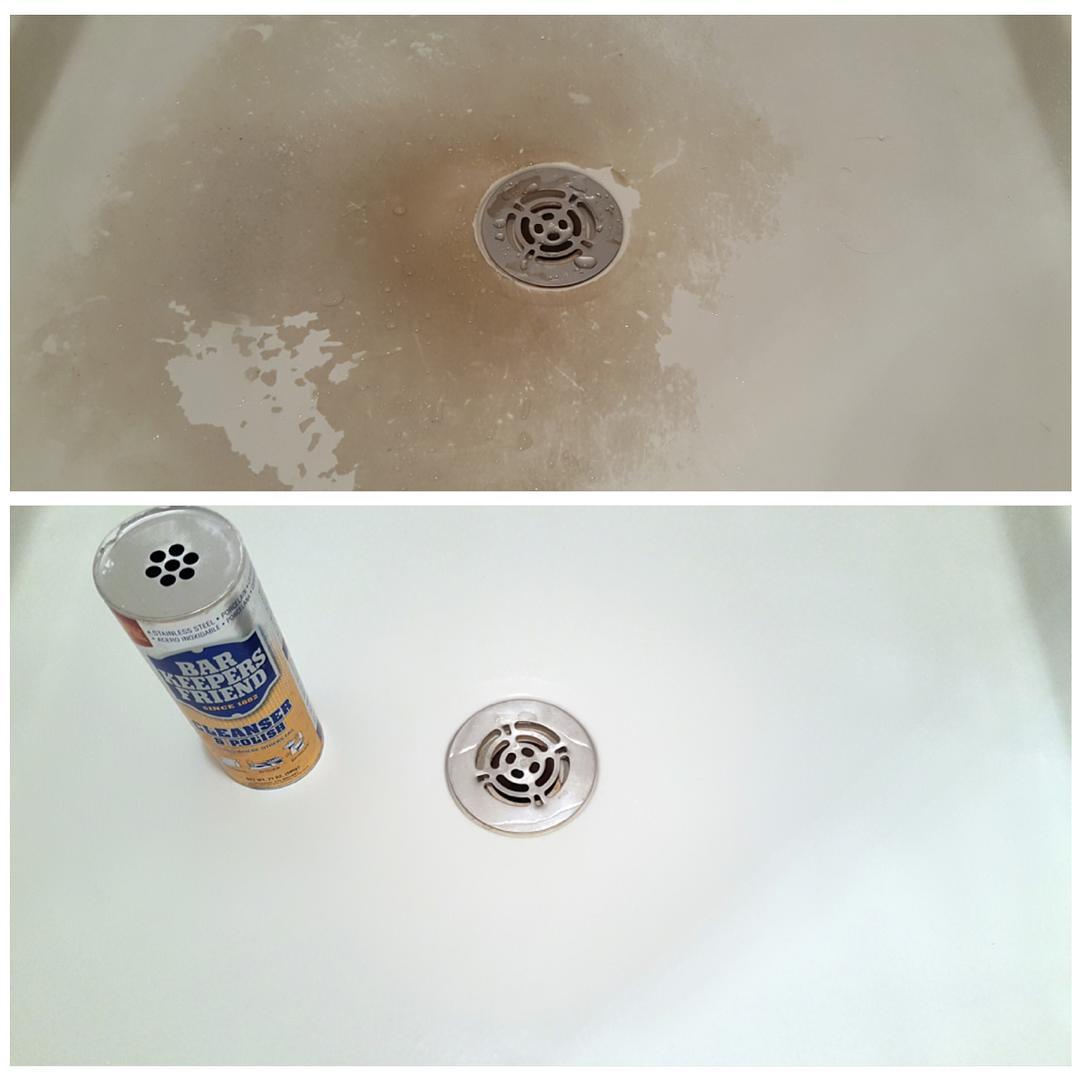 The Fastest Way to Clean a Dirty Bathtub Bar Keepers Friend