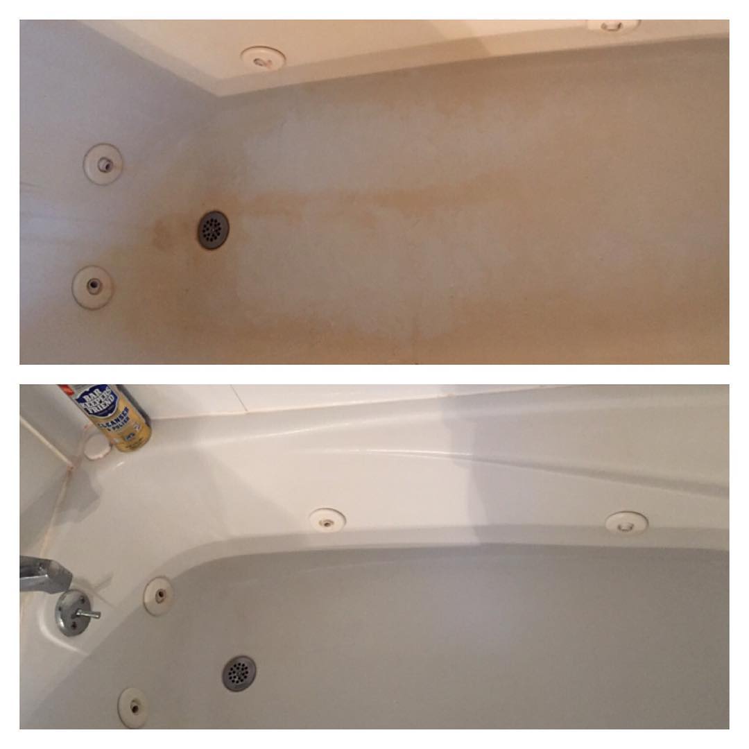 The Fastest Way To Clean A Dirty Bathtub Bar Keepers Friend