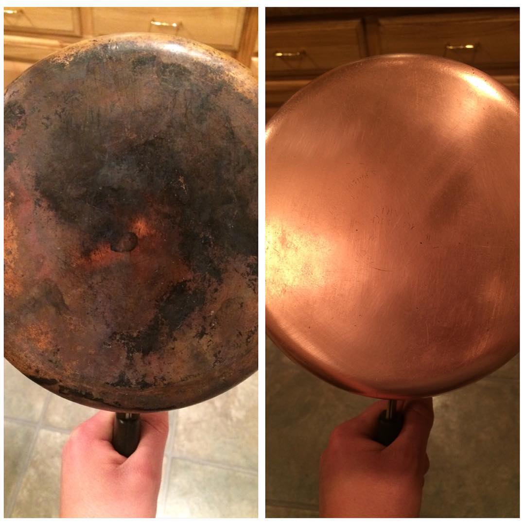 The Best Way to Clean Copper Cookware Bar Keepers Friend
