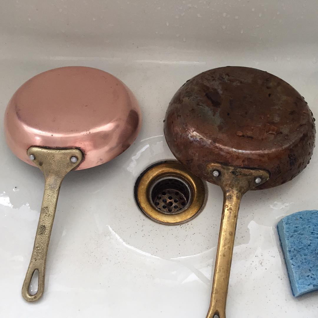 The Best Way to Clean Copper Cookware Bar Keepers Friend