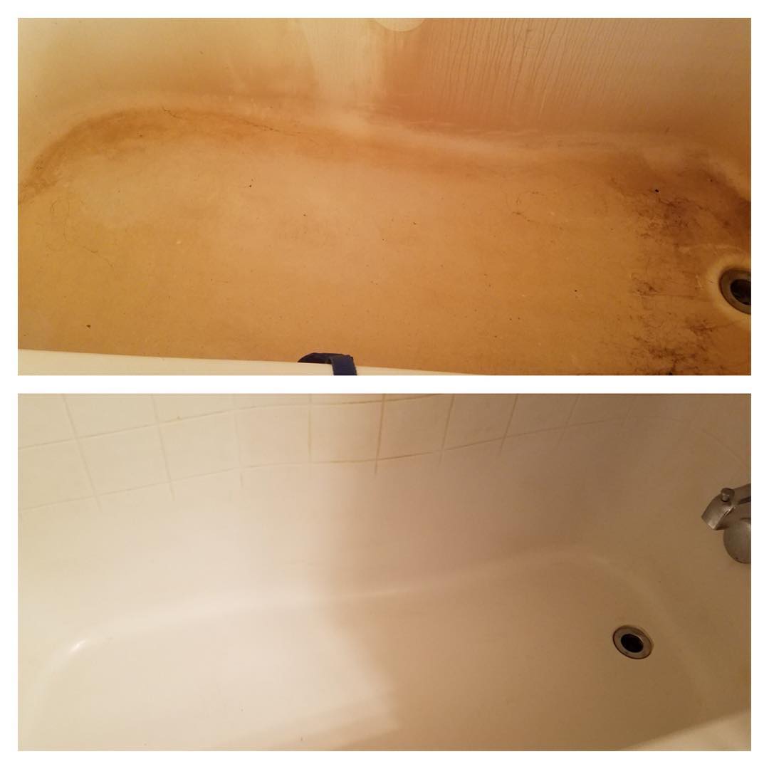 The Fastest Way to Clean a Dirty Bathtub Bar Keepers Friend